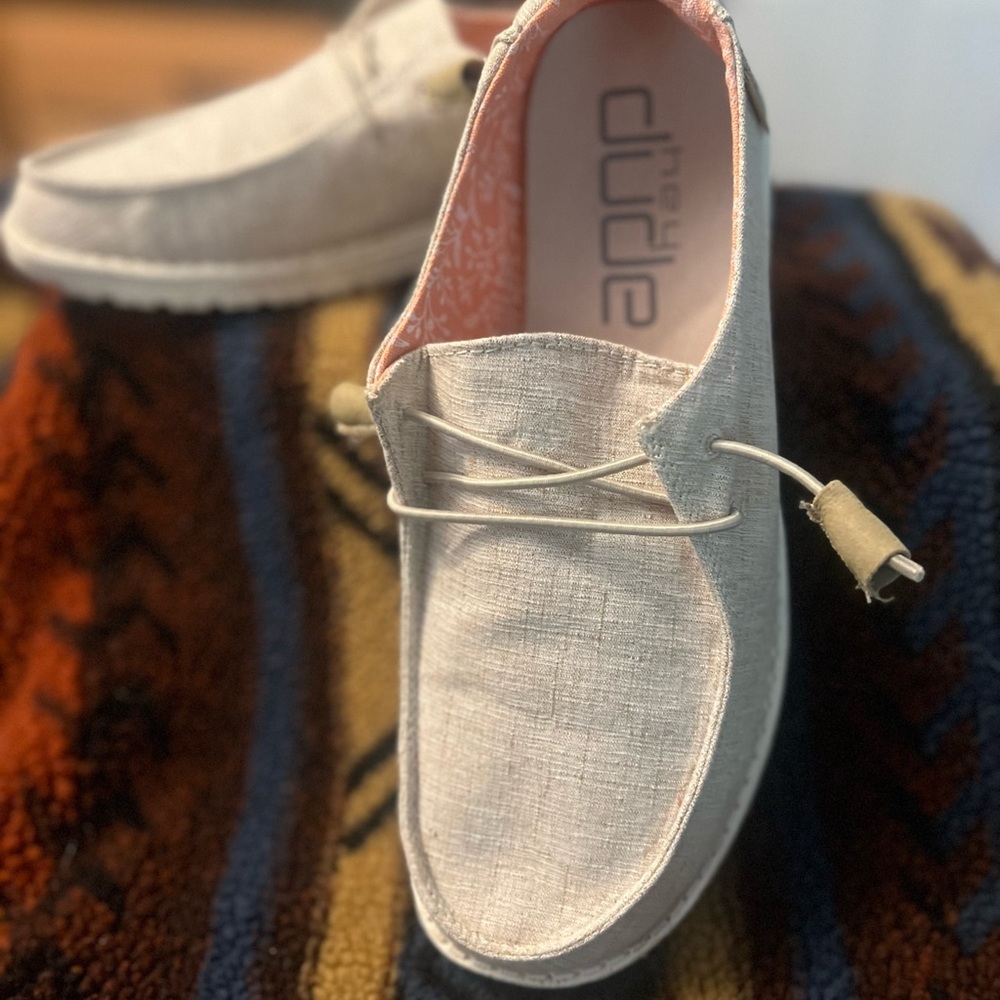 Women’s Hey Dude Canvas Slip-ons